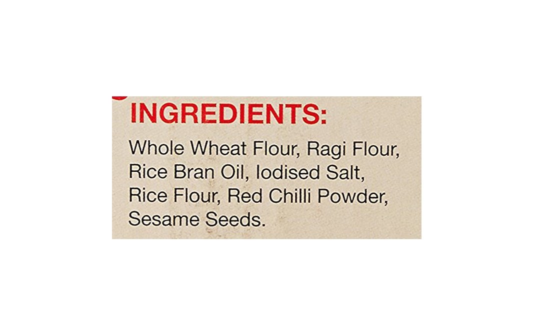 Daadi's Ragi Sesame Khakhra    Pack  200 grams